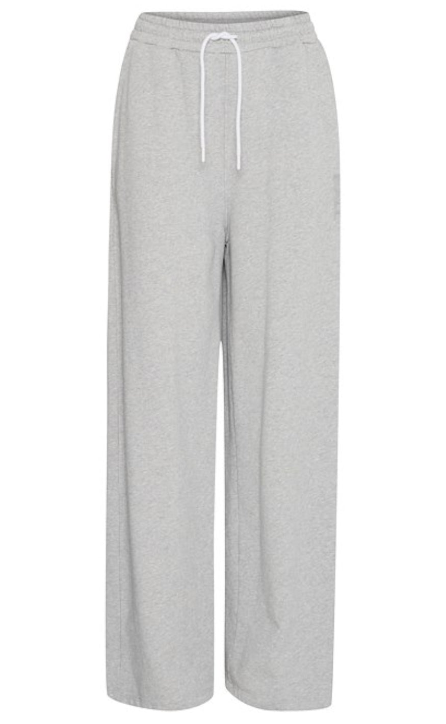Bukser   Simona   Medium Grey Melange fra Ball Original