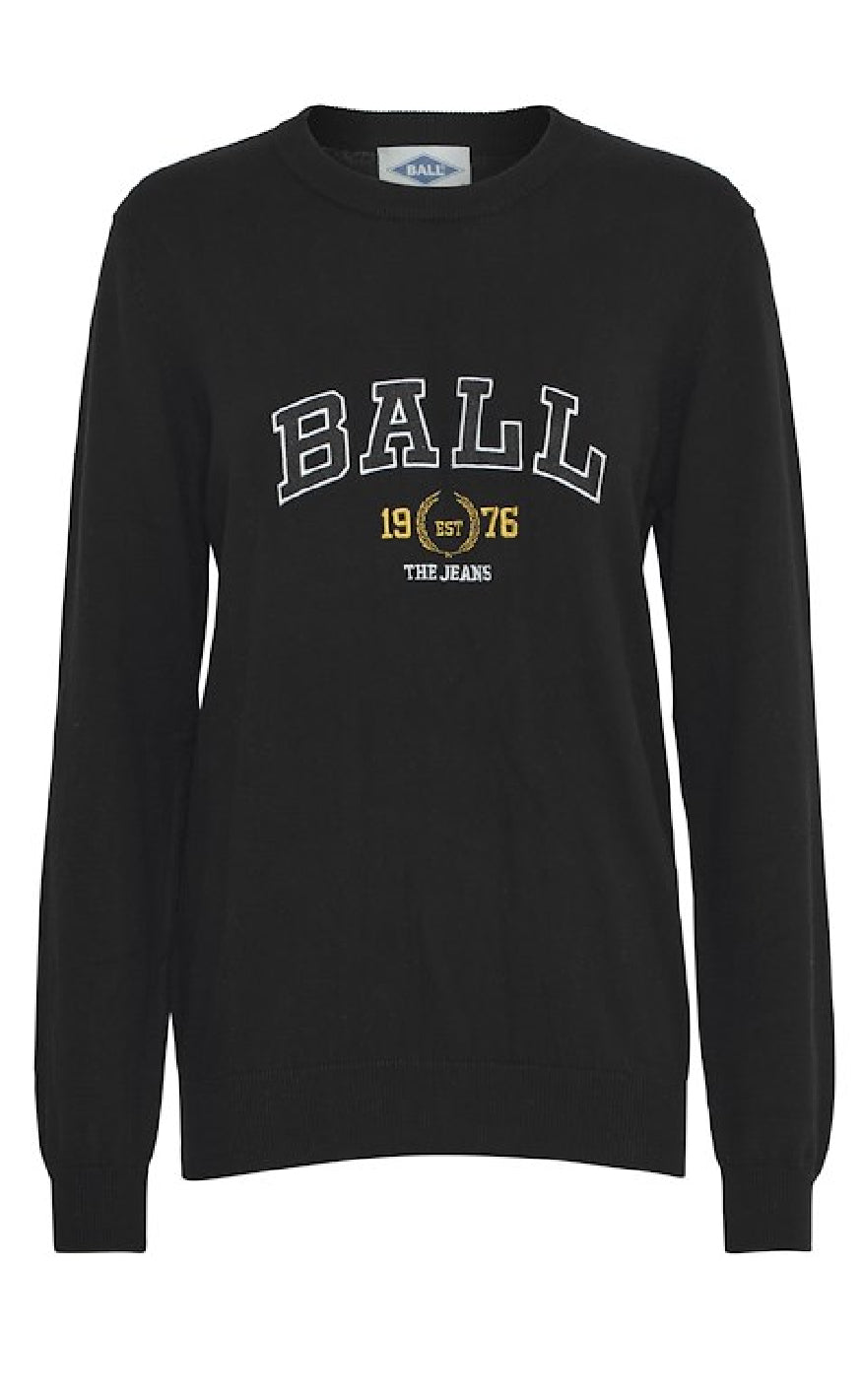 Striktrøje   D. Carter   Black fra Ball Original