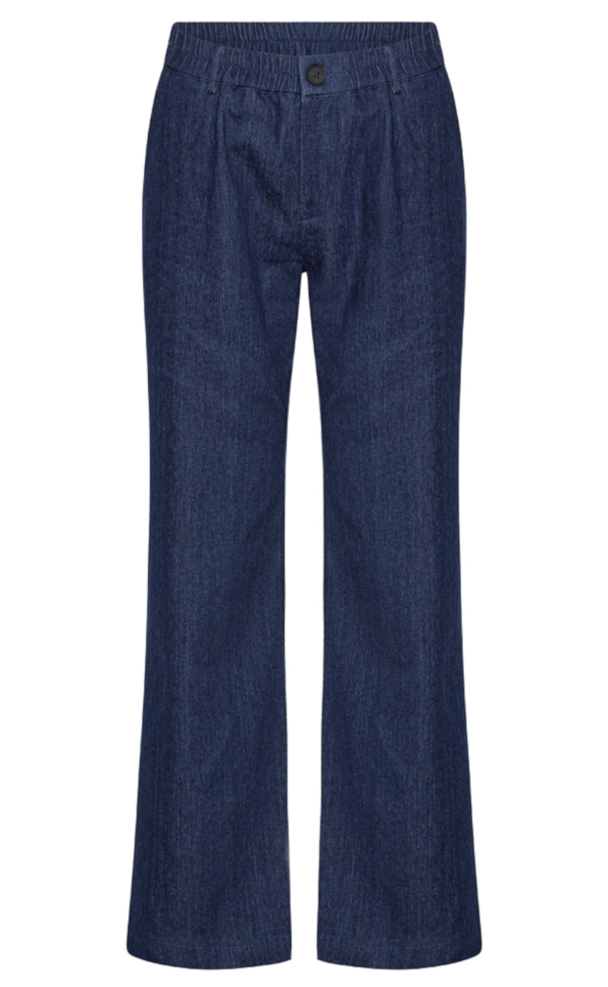 Bukser   Roberta   Denim Blue fra Continue