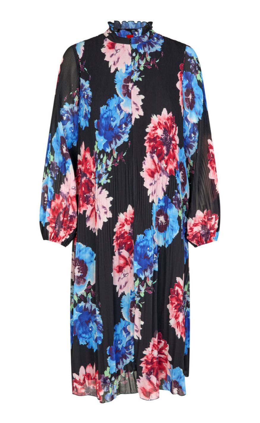 Kjole   Bina   Black Blossom fra Cras