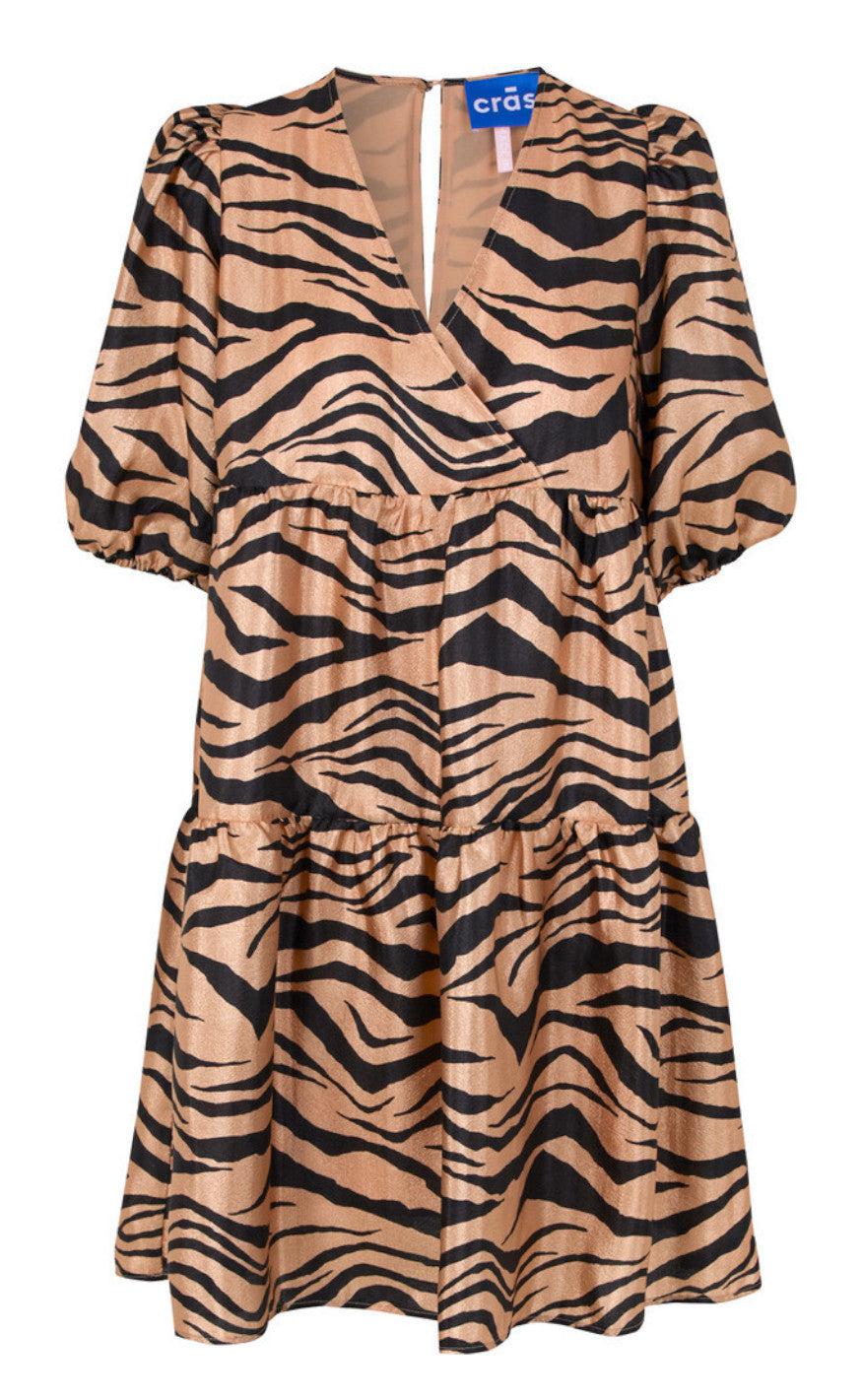 Kjole   Leia   Zebra Almond fra Cras