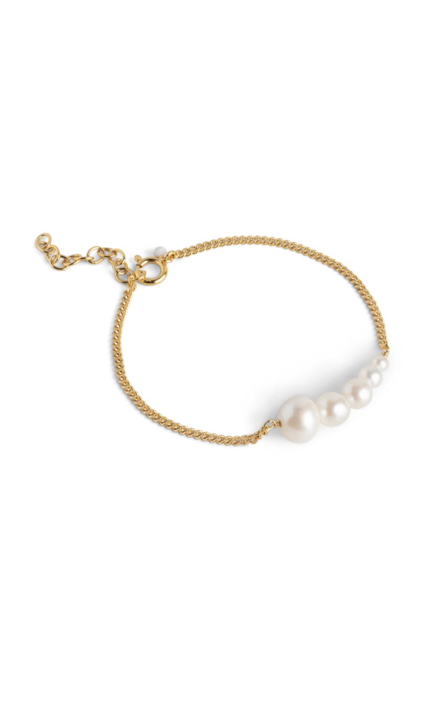 Armbånd   Carmen Pearls   Gold Colour fra Enamel Copenhagen
