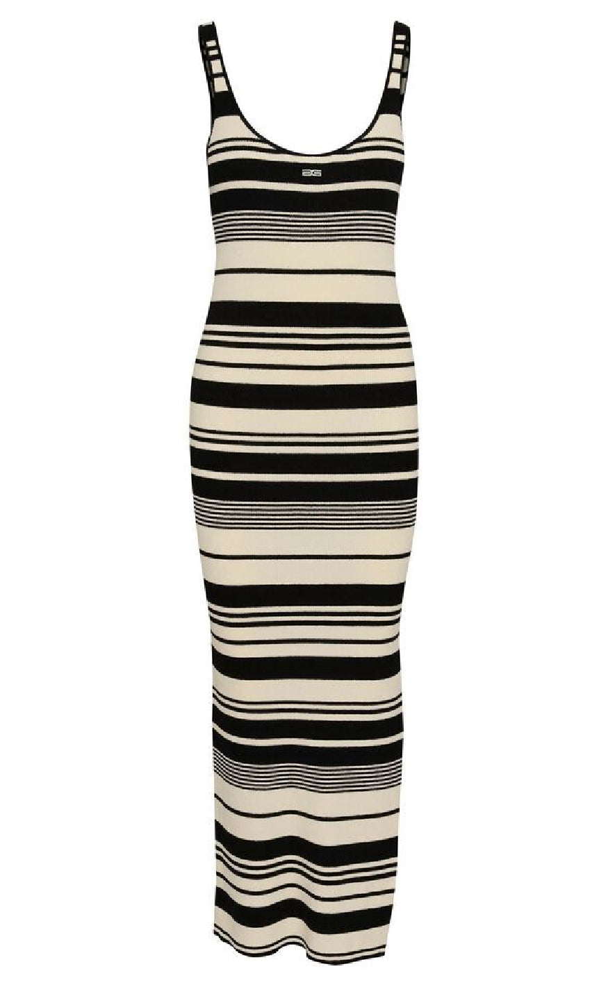 Kjole   Stela   Black Birch Striped fra Gestuz