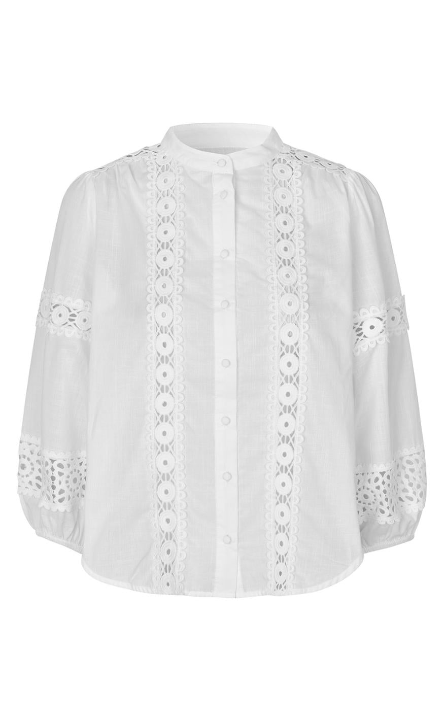 Bluse   June   White fra Lollys Laundry