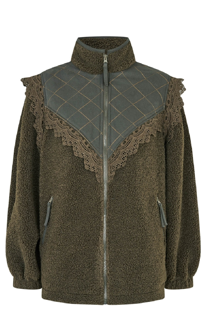 Jakke   Fall   Dark Green fra Lollys Laundry