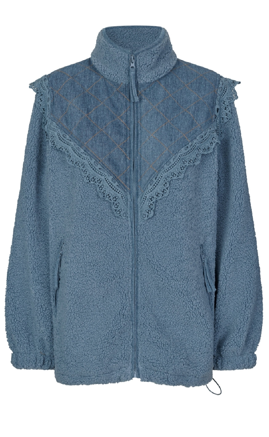Jakke   Fall   Dusty Blue fra Lollys Laundry