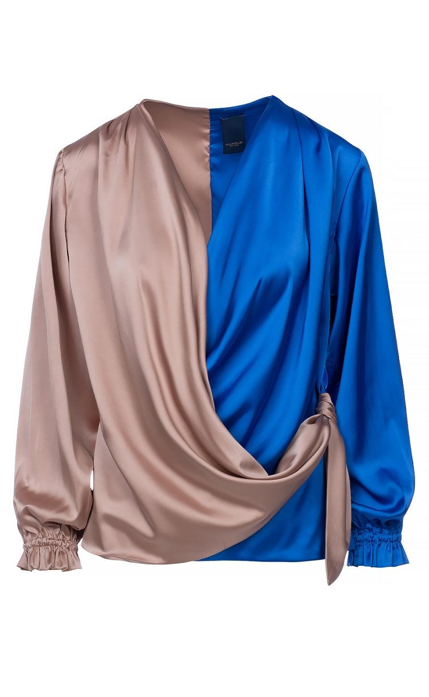 Bluse   Alikka   Cuban Sand fra Luxzuz
