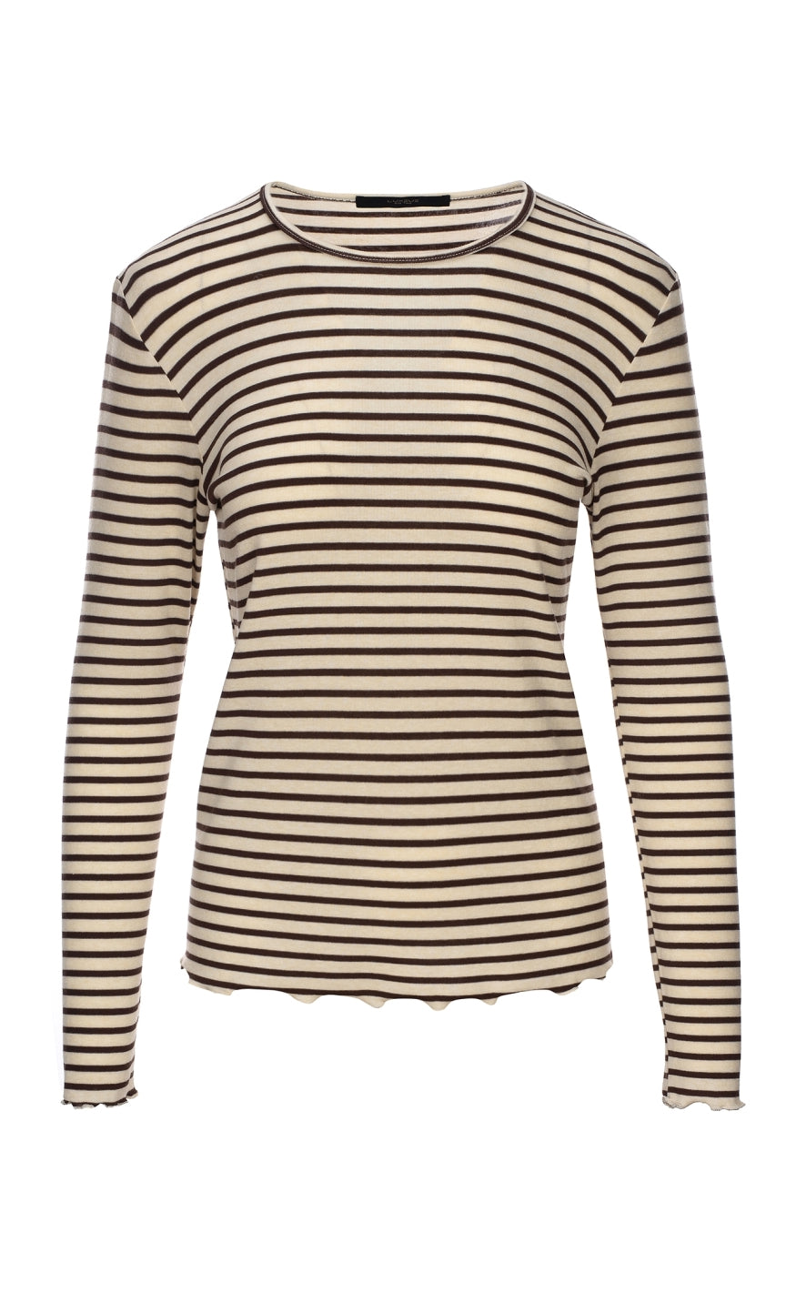 Bluse   Amar   Choco Lux fra Luxzuz