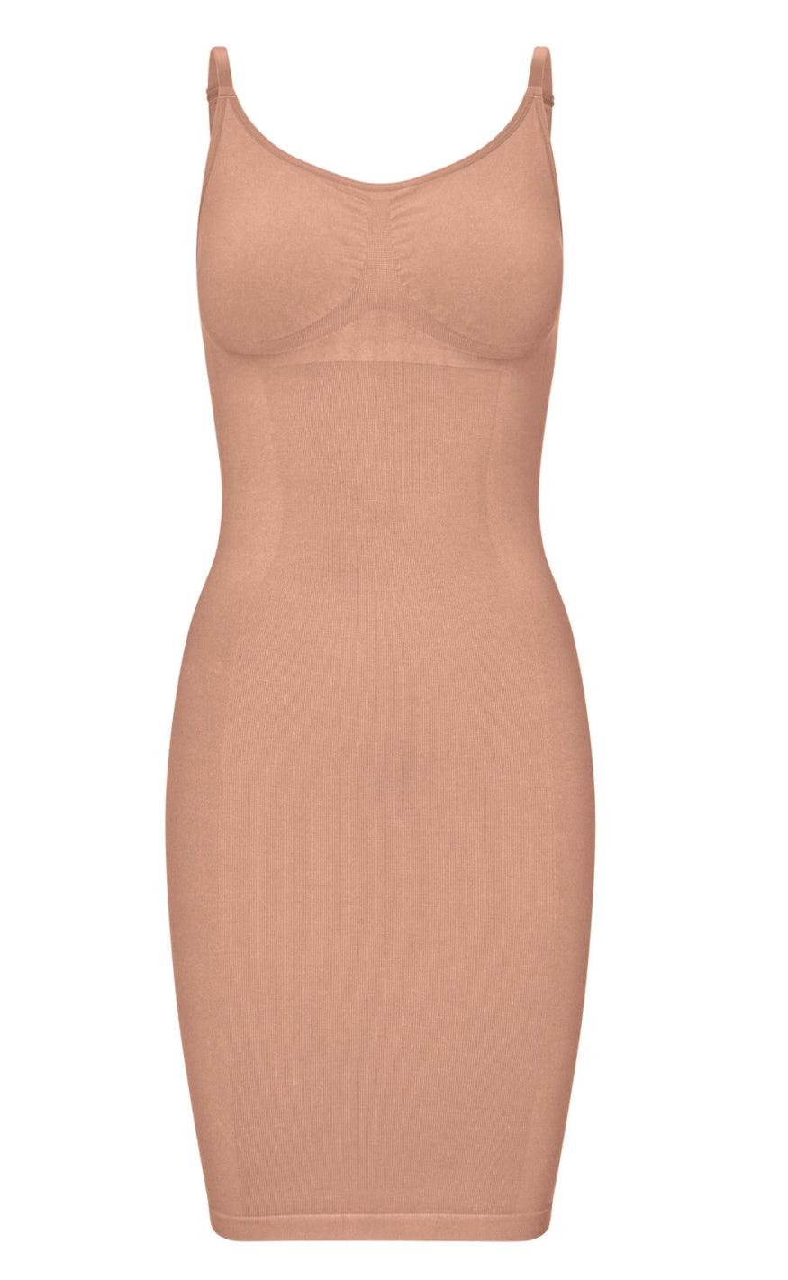 Kjole   Slip   Tan fra Lykkeland Ateliér
