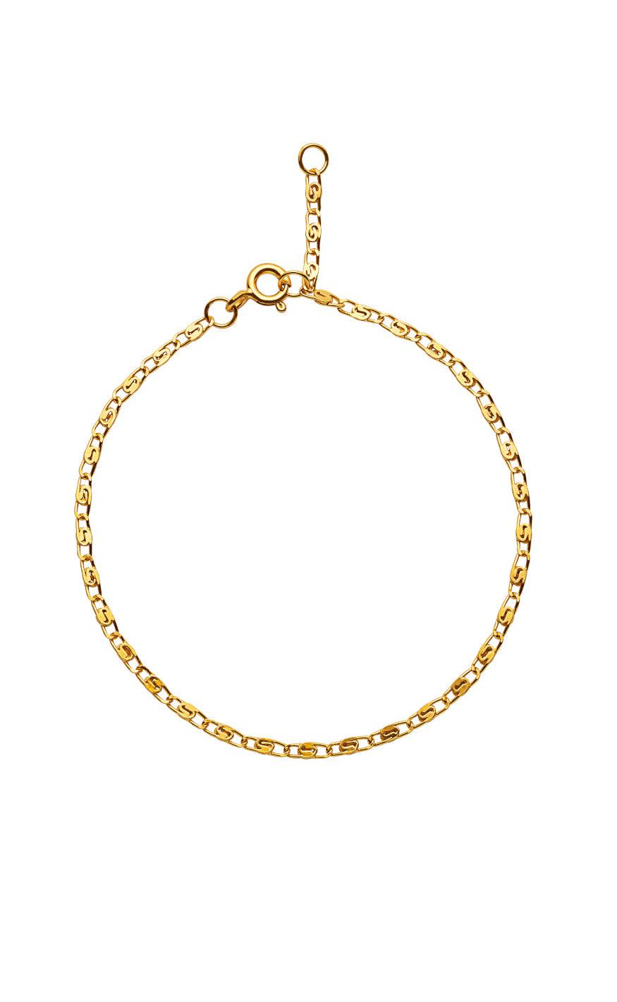 Armbånd   Eva   Gold Colour fra Maanesten