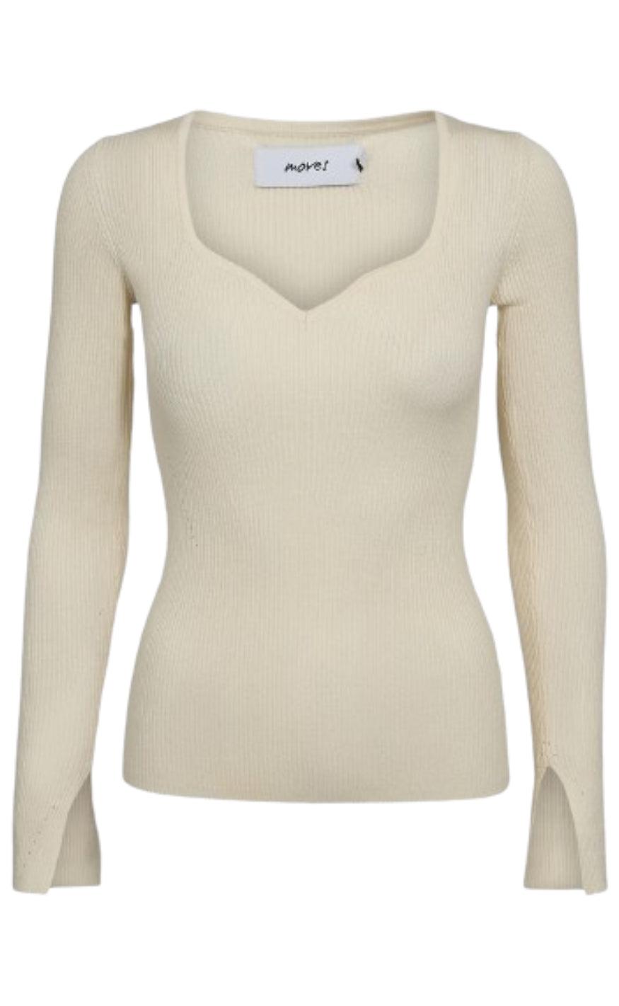 Bluse   Ninnis   Ivory fra Moves