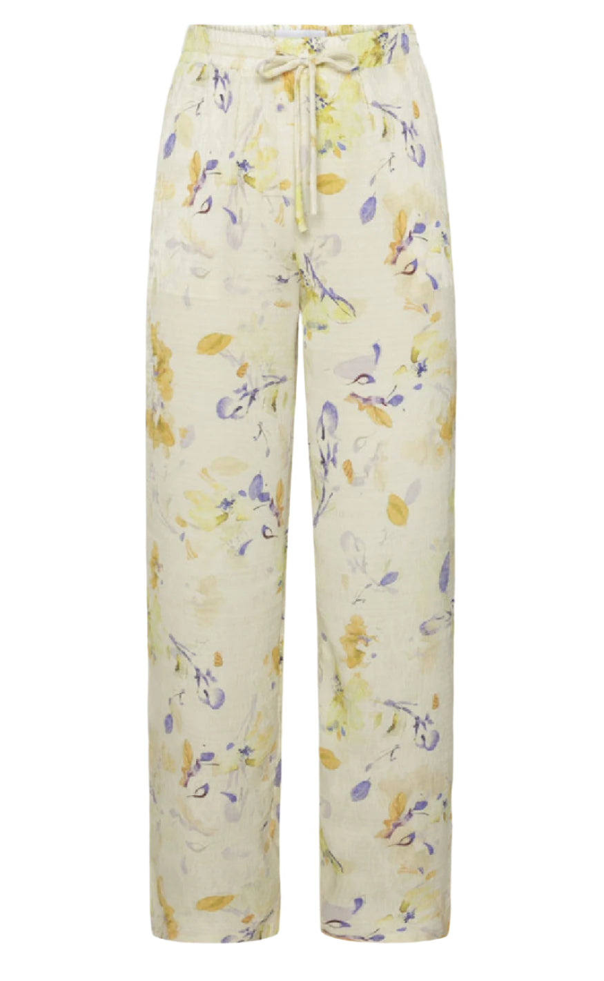 Moves Bukser   Carla   Pastel Yellow fra Fashionbystrand