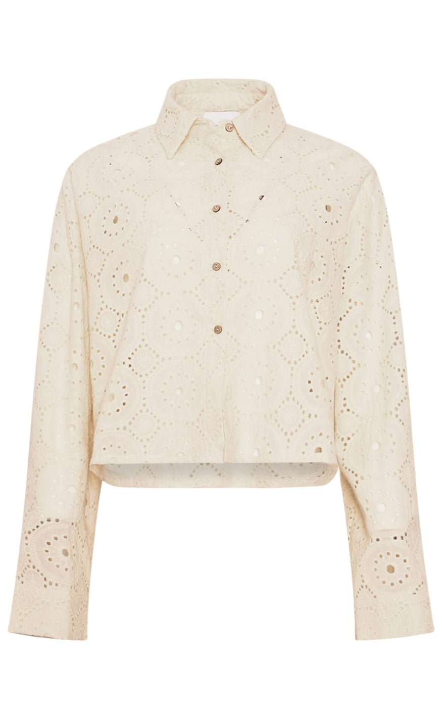 Bluse   Julie   Ivory fra Noella