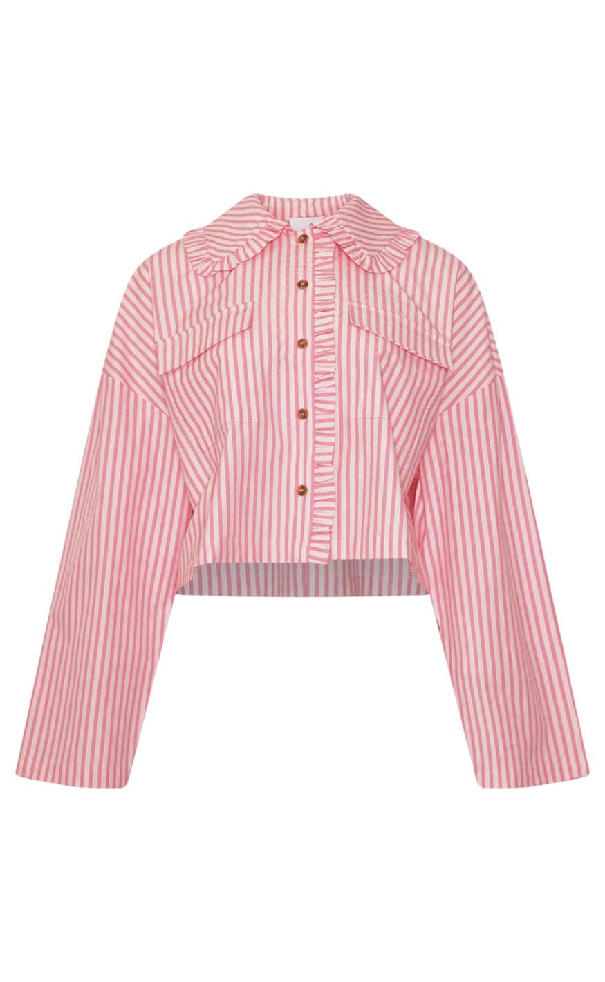 Bluse   Kendyll   Rose Stripe fra Noella