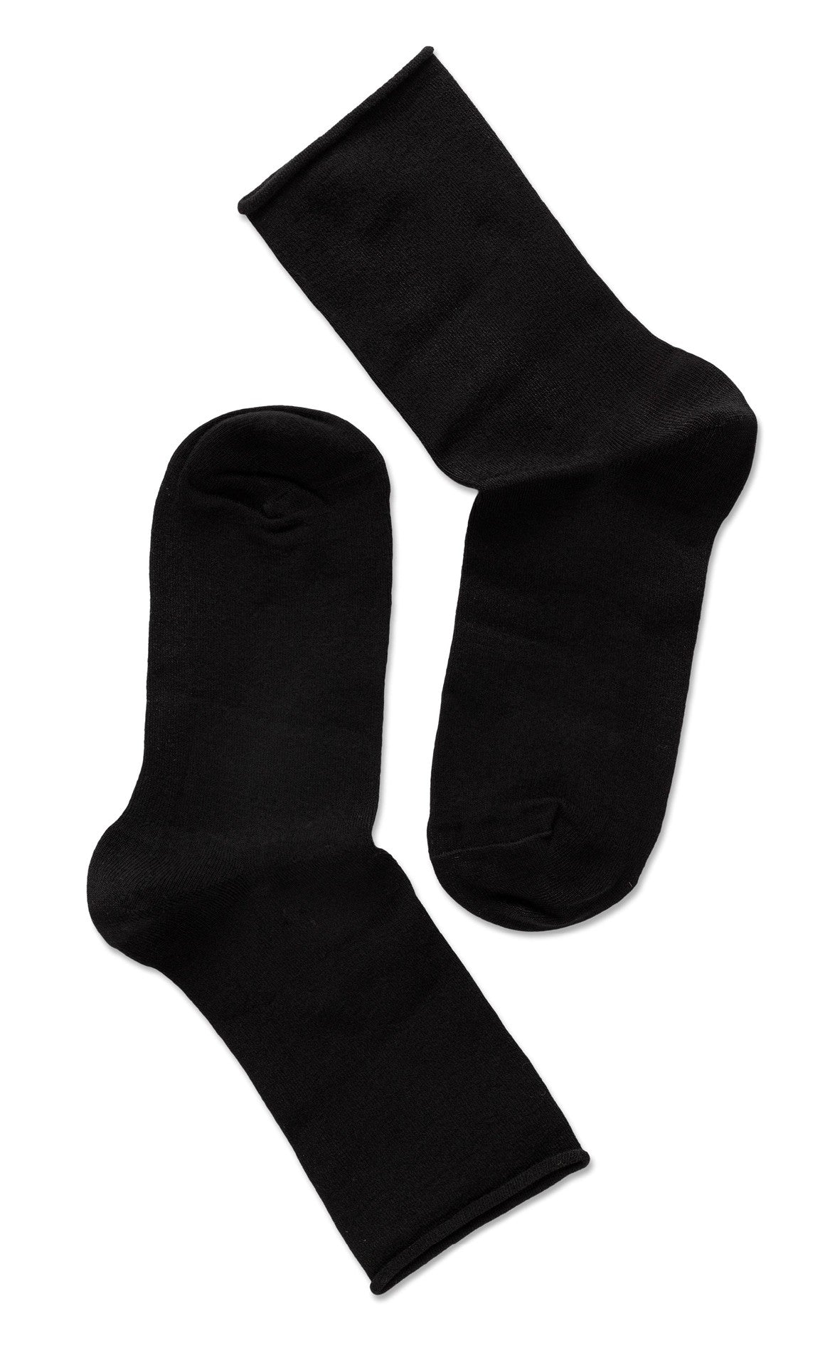 Oroblu Strømper   Note Woman Bamboo Roll   Black fra Oroblã¹
