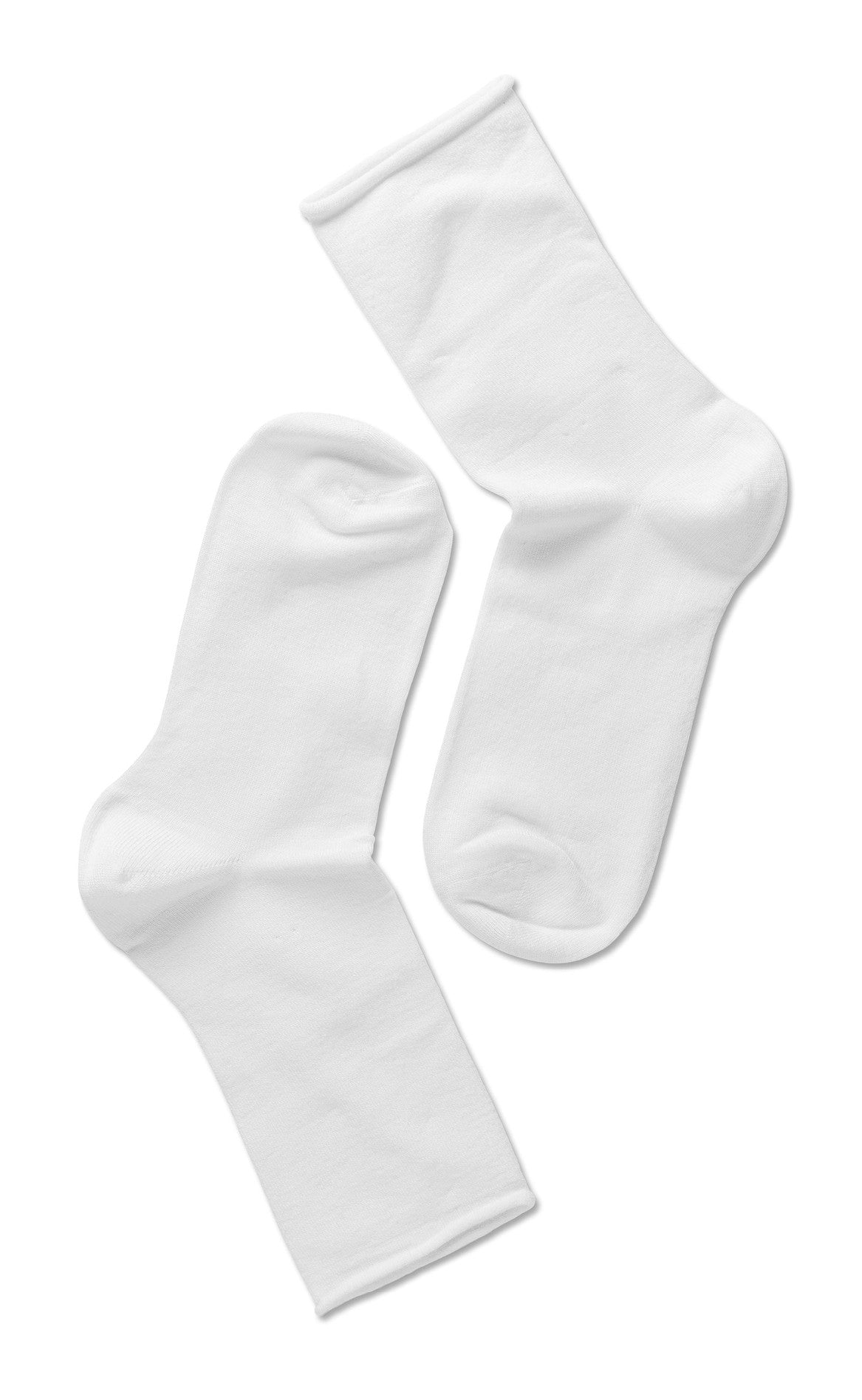 Oroblu Strømper   Note Woman Bamboo Roll   White fra Oroblã¹