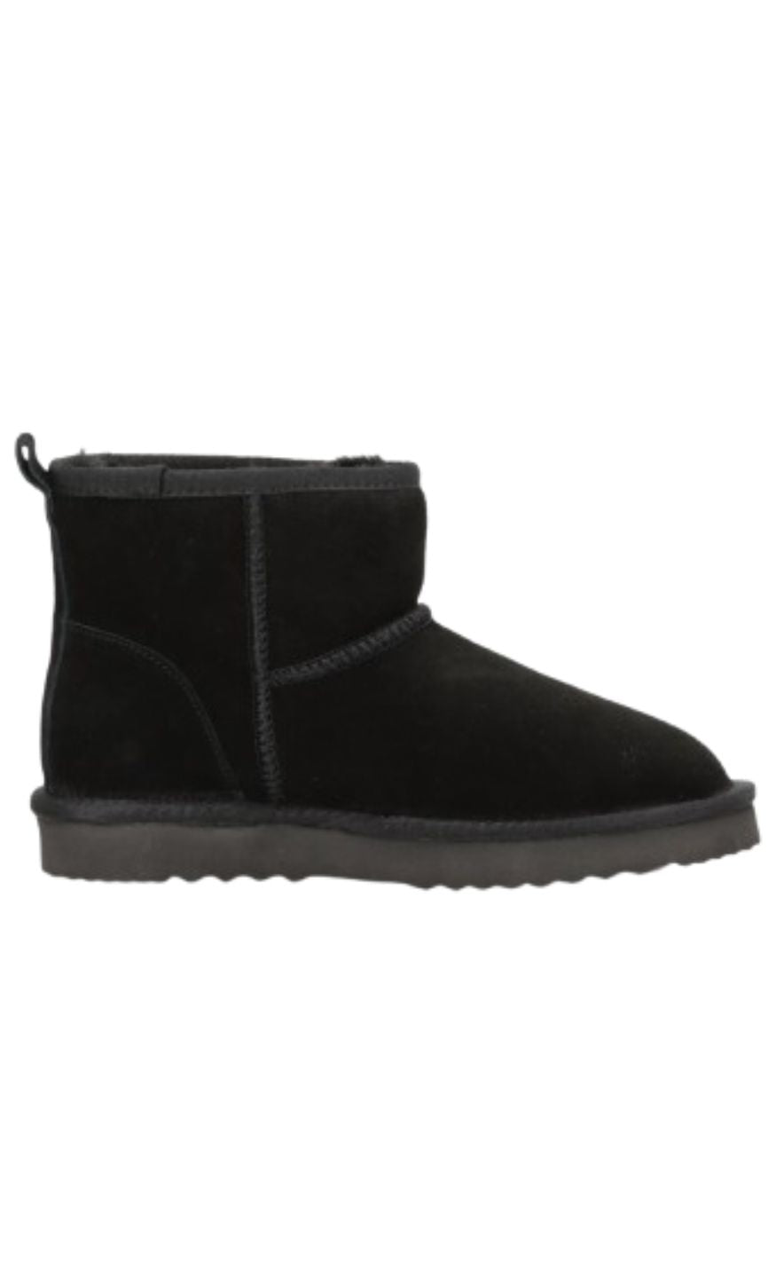 Bamsesko   Dumble   Suede Warm Black fra Phenumb