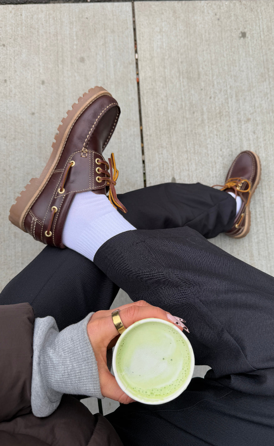 Loafers   Rudder X   Leather Brown fra Phenumb