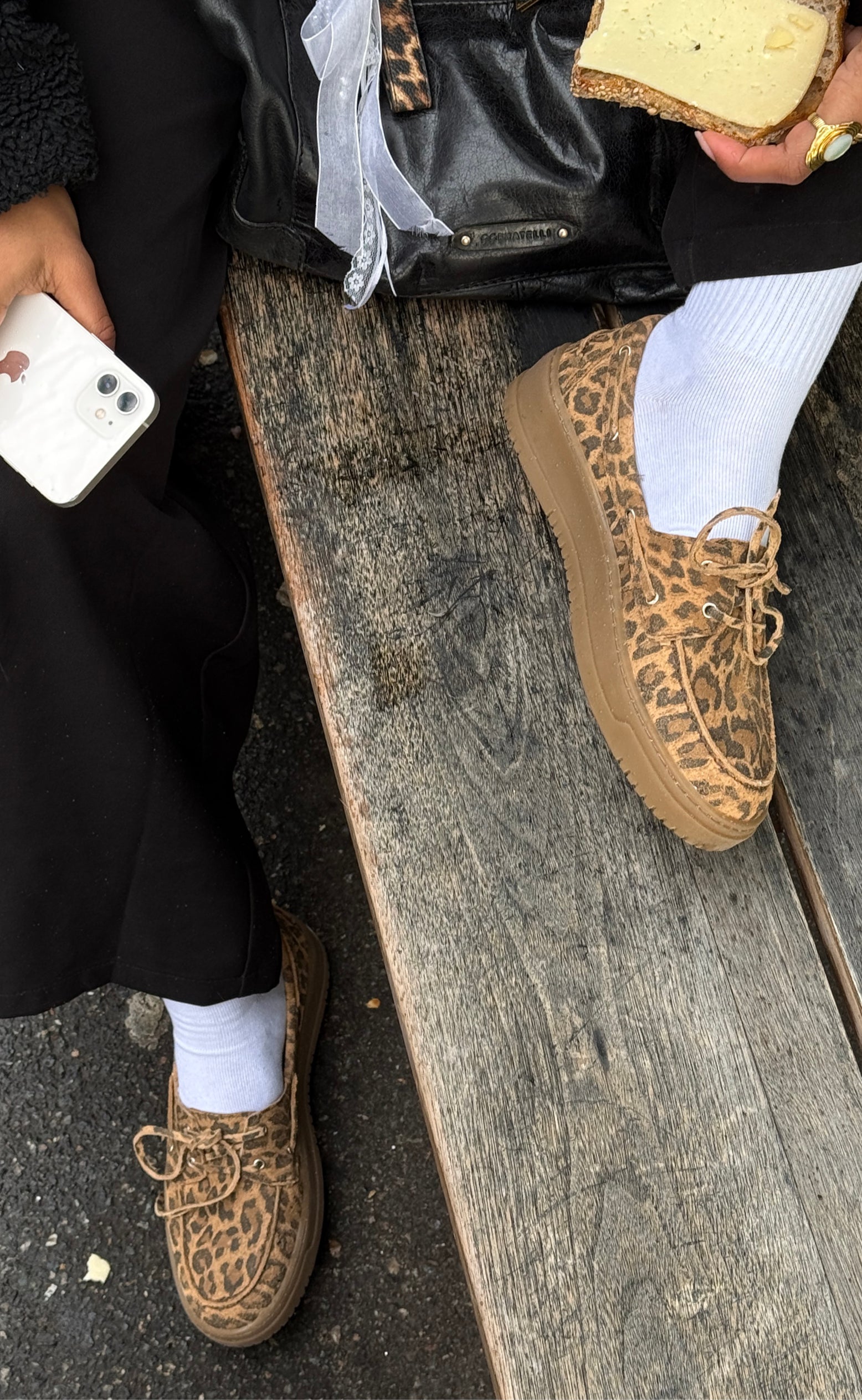 Sko   Tide S   Suede Leopard fra Phenumb