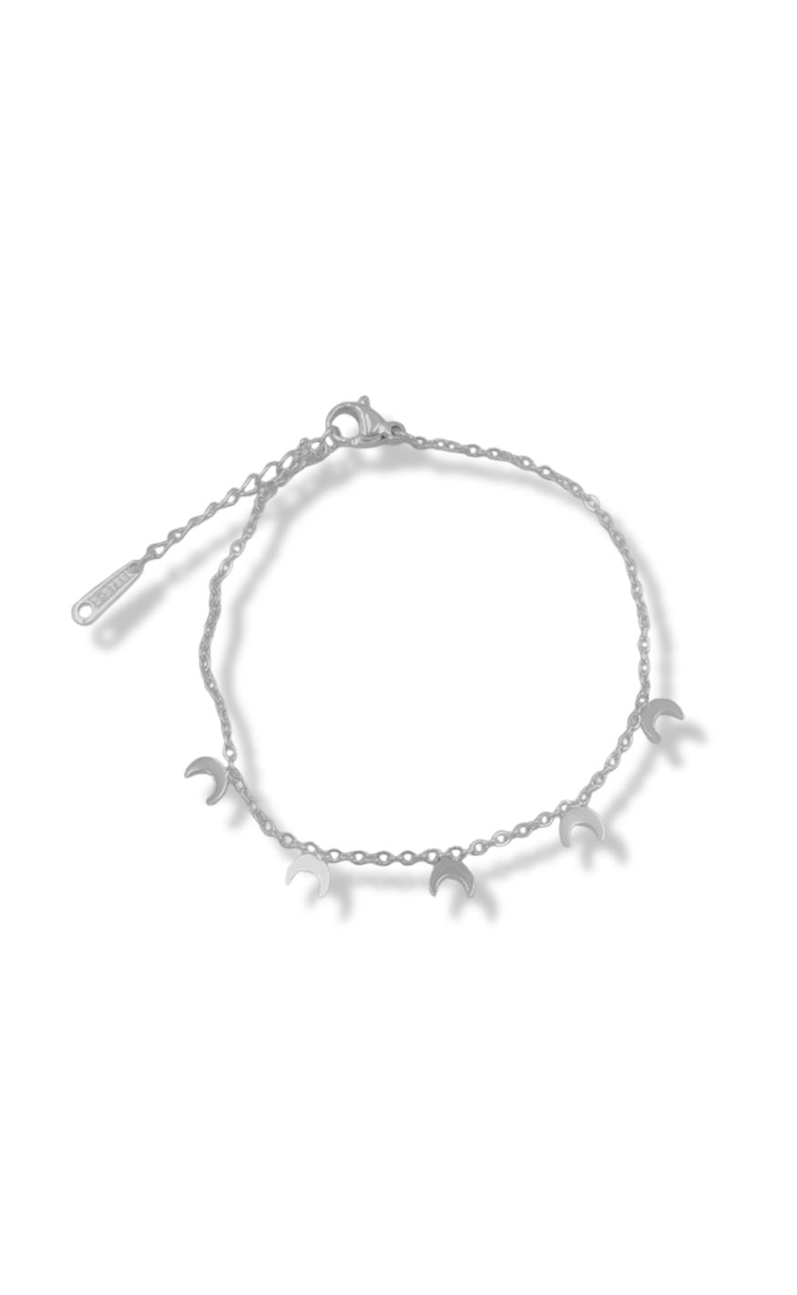Armbånd   Oslo Moon   Silver Colour fra Smykkeli Copenhagen