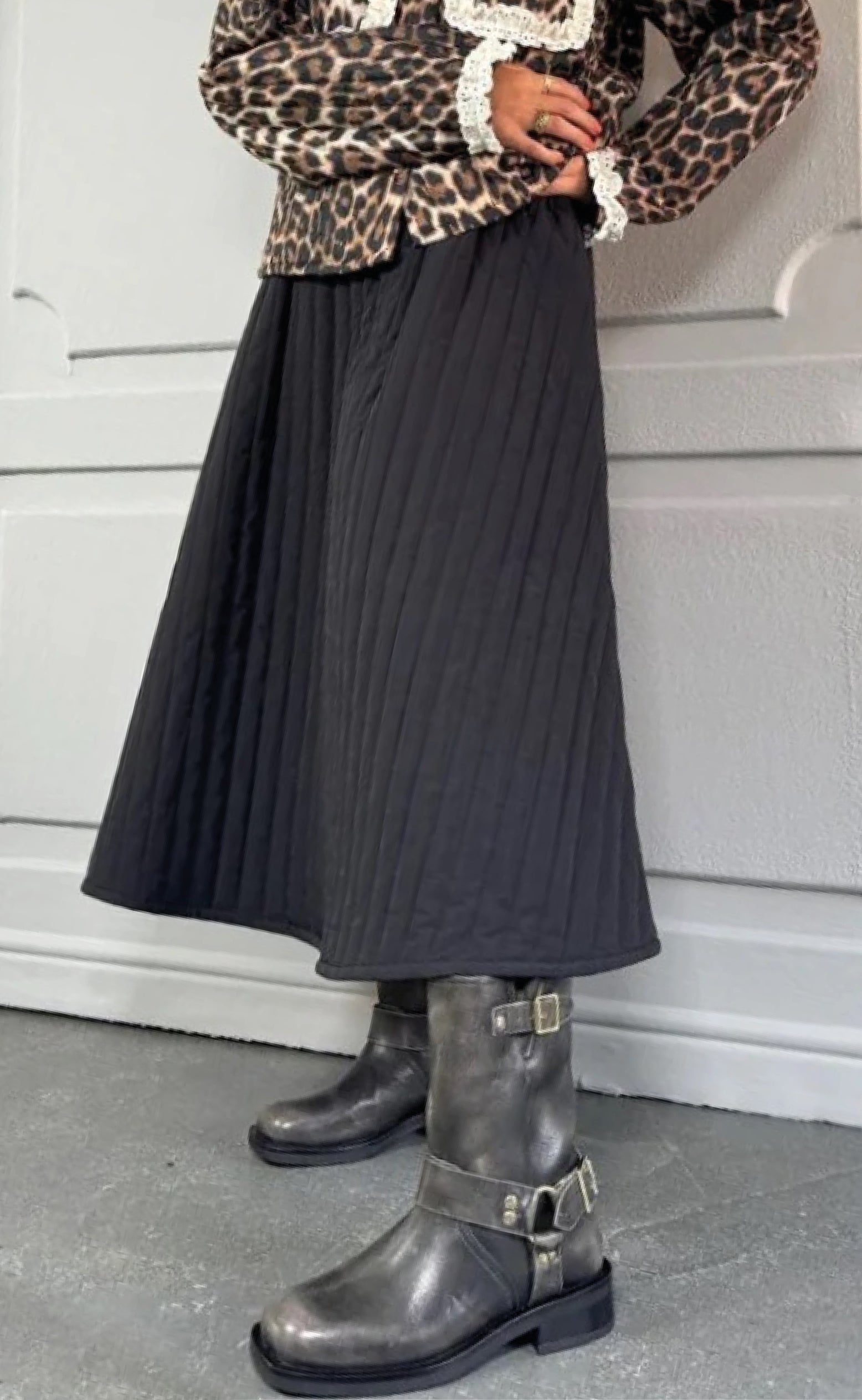 Nederdel   Move Me   Black fra Stories From The Atelier