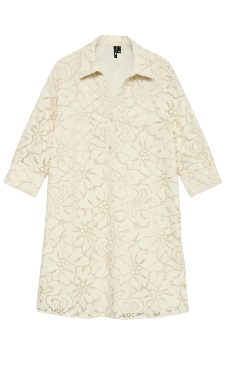 Kjole   Tedora   Birch Silver Mink fra Vero Moda