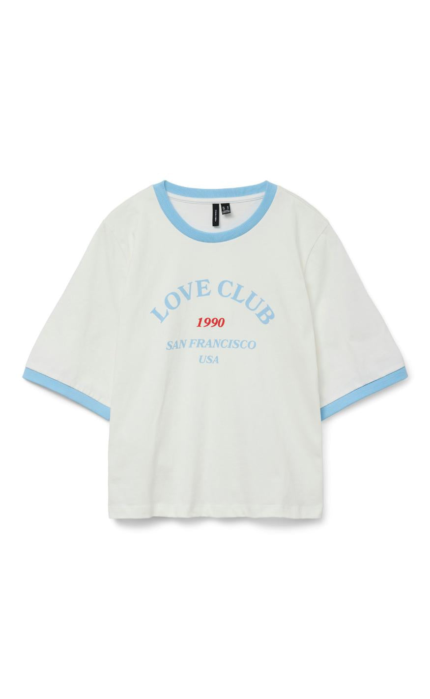 Top   Tova   Airy Blue fra Vero Moda