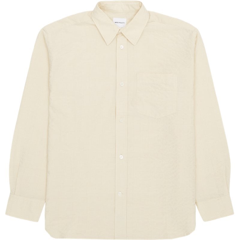 Mo Oversized Check Skjorte fra Norse Projects