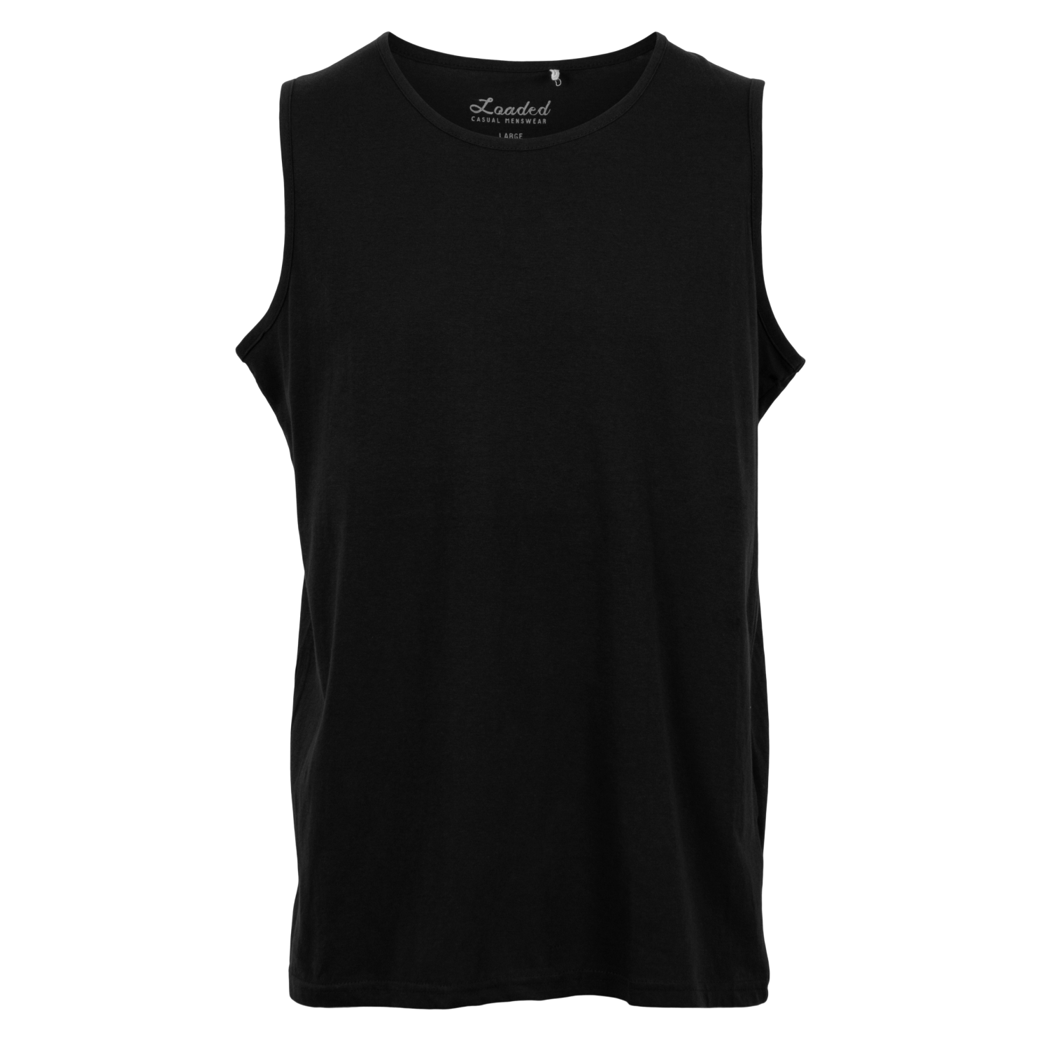 Belfast Herre Tanktop   Black   3 fra Loaded