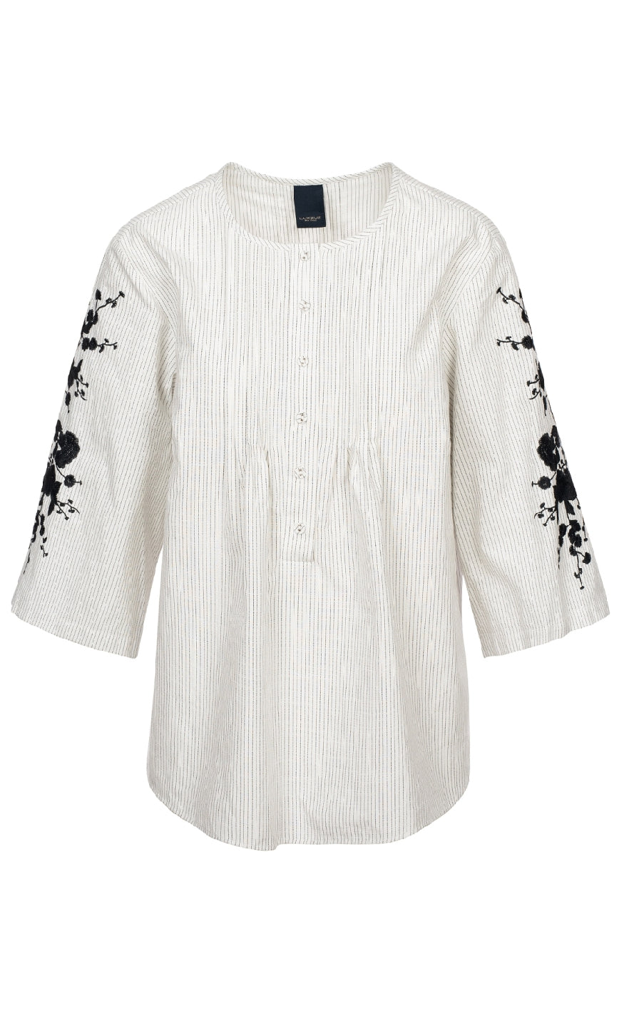 Bluse   Alie   Cream fra Luxzuz