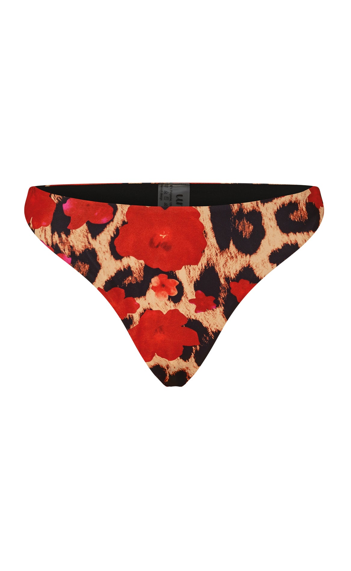 Bikini Underdel   Elena   Leo   Red Flowers fra Unica Copenhagen