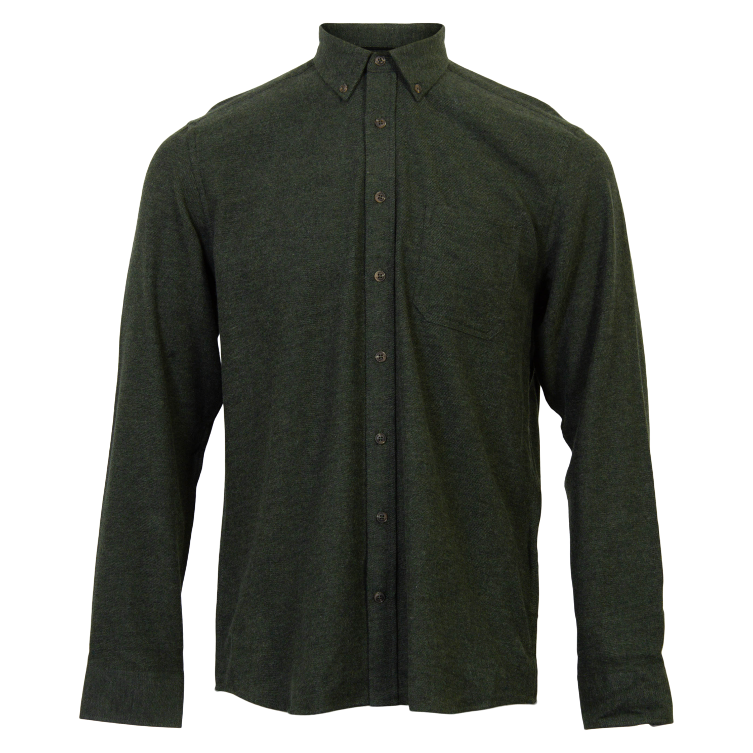 Barny Herre Skjorte Plus Size   Army Green Mix   5 51 52 fra Vito