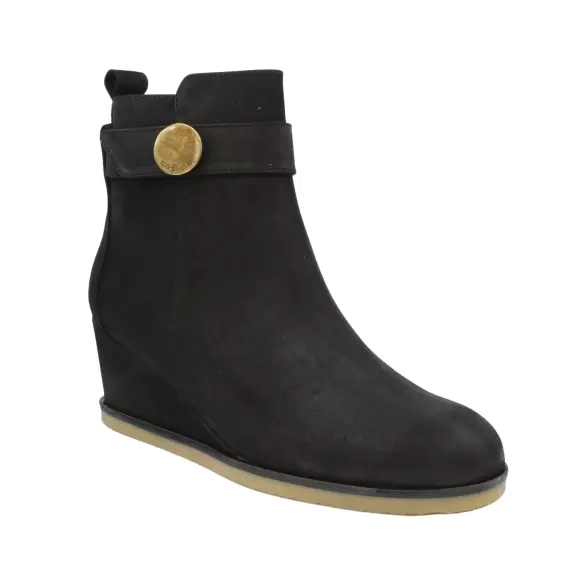 Cashott Casdonna Zip Boot Nubuck 61300881 fra Cashott Copenhagen