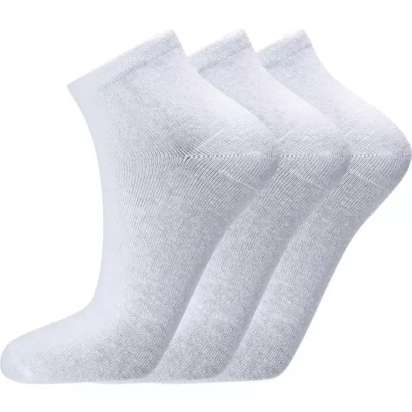Mallorca 3 Pack Quater White E151502 fra Endurance