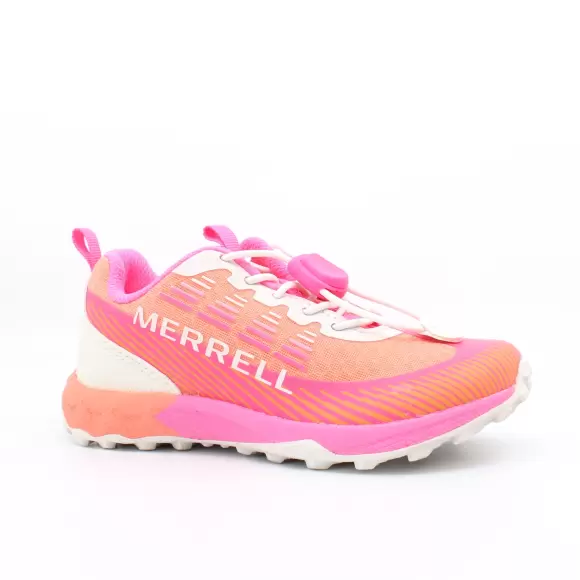 Kids Agility Peak   Pink Orang Mk167557 fra Merrell