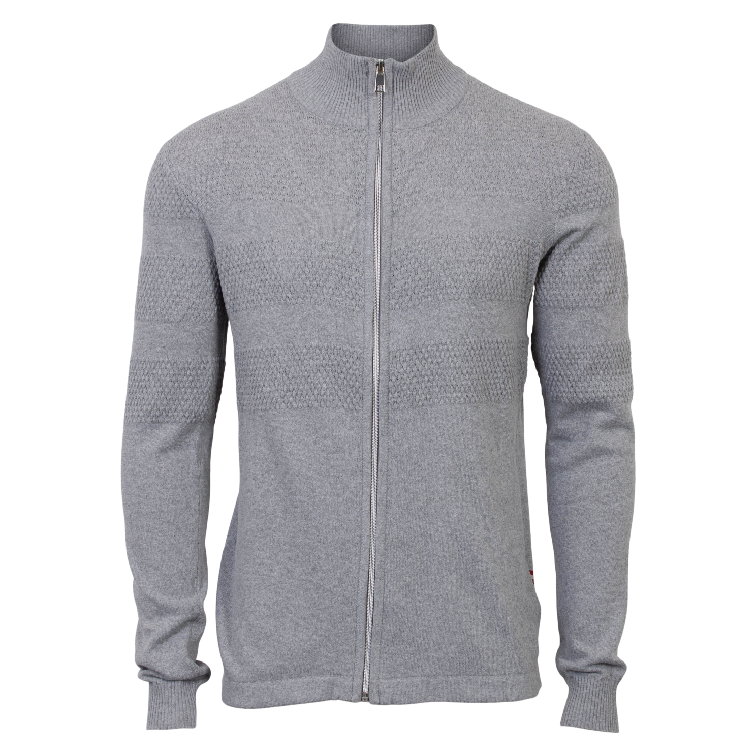 Affleck Herre Cardigan   Lt.grey Mix   M fra Marcus