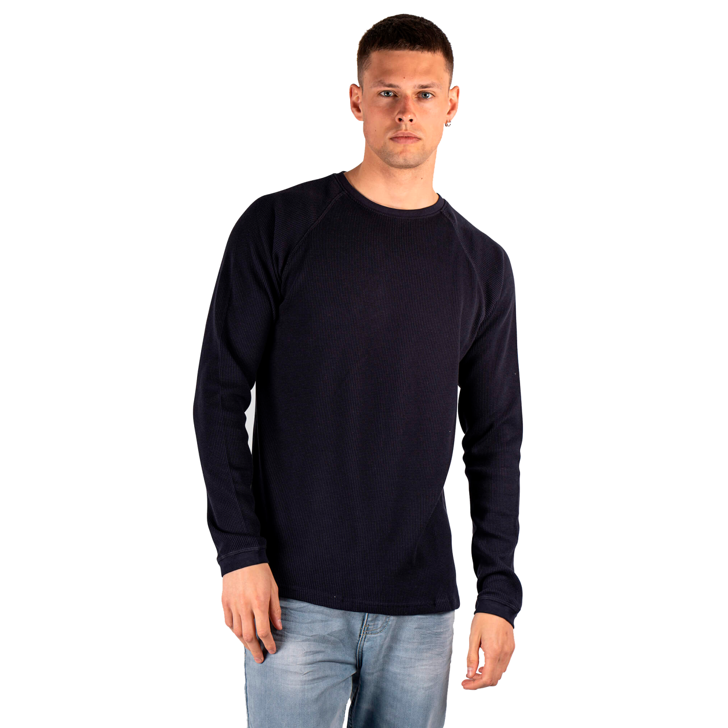 Ziggy Herre Striktrøje   Night Navy   2 fra Marcus