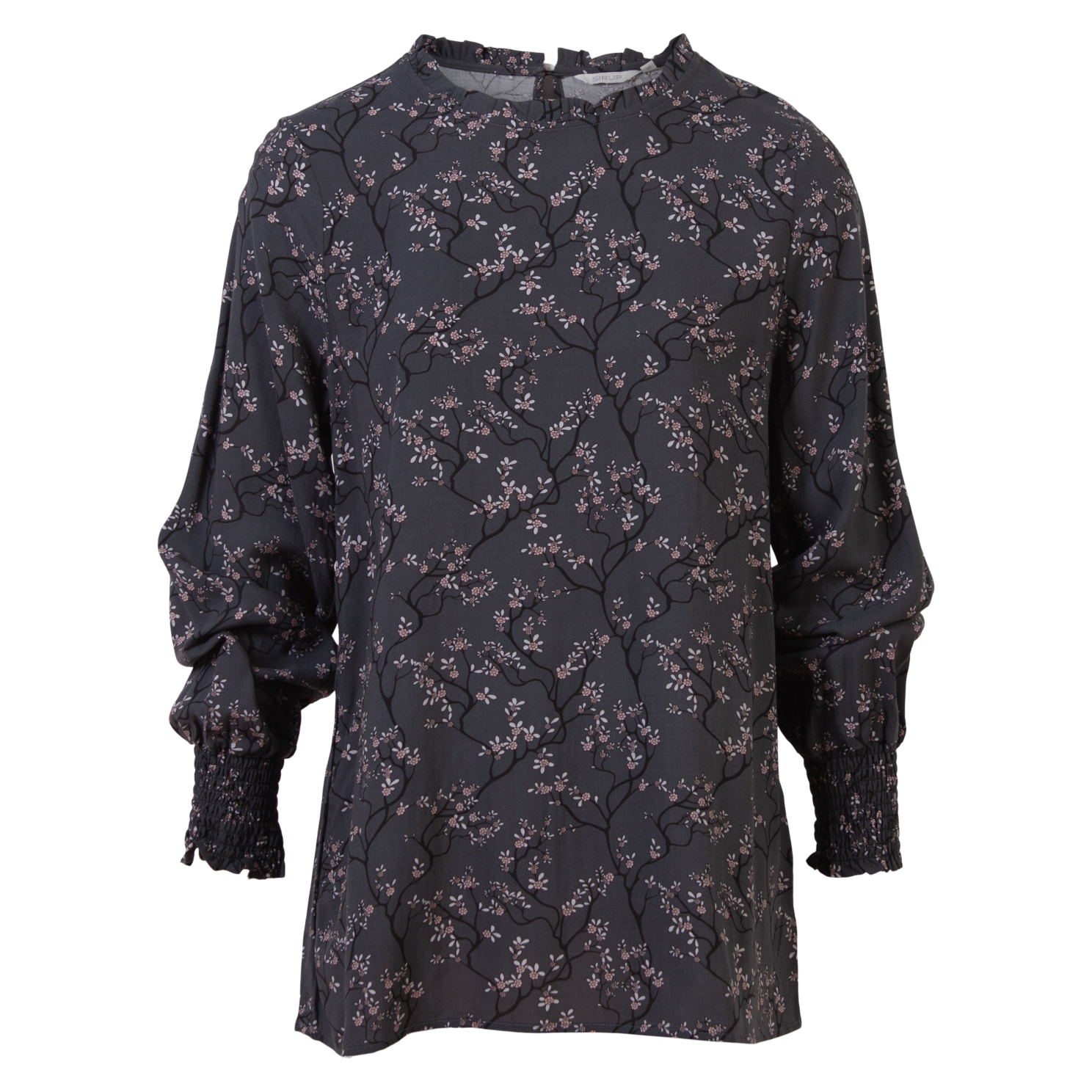 Dame Bluse   Print Nv   L fra Sirup