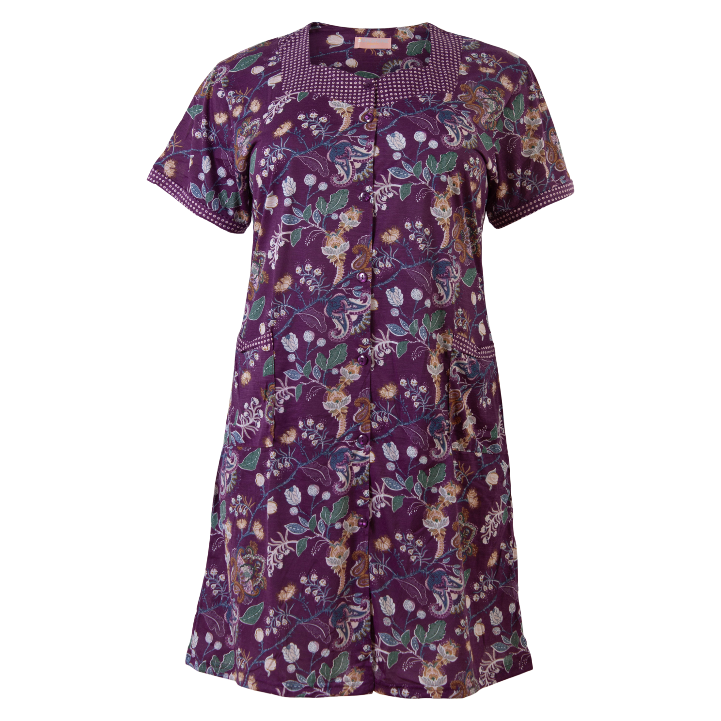 Dame Natkjole Plus Size   Bordeaux   60 fra Nn