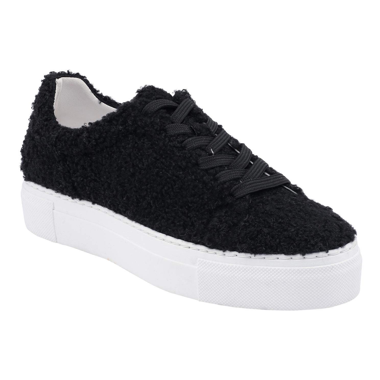 Dame Sneakers   Black   37 fra Cozy By Jz