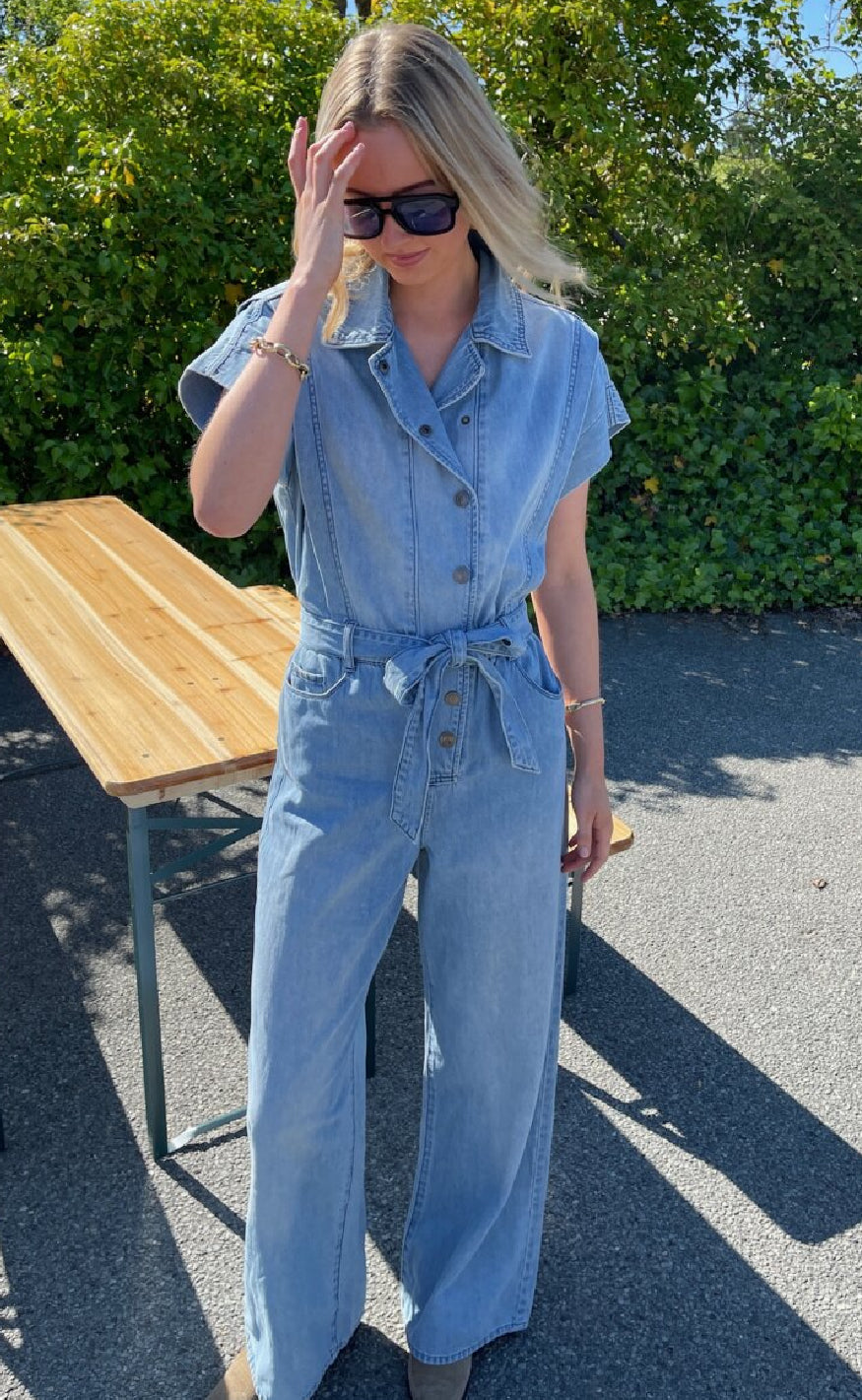 Buksedragt   Feba Ju  L. Blue Wash fra Sisters Point
