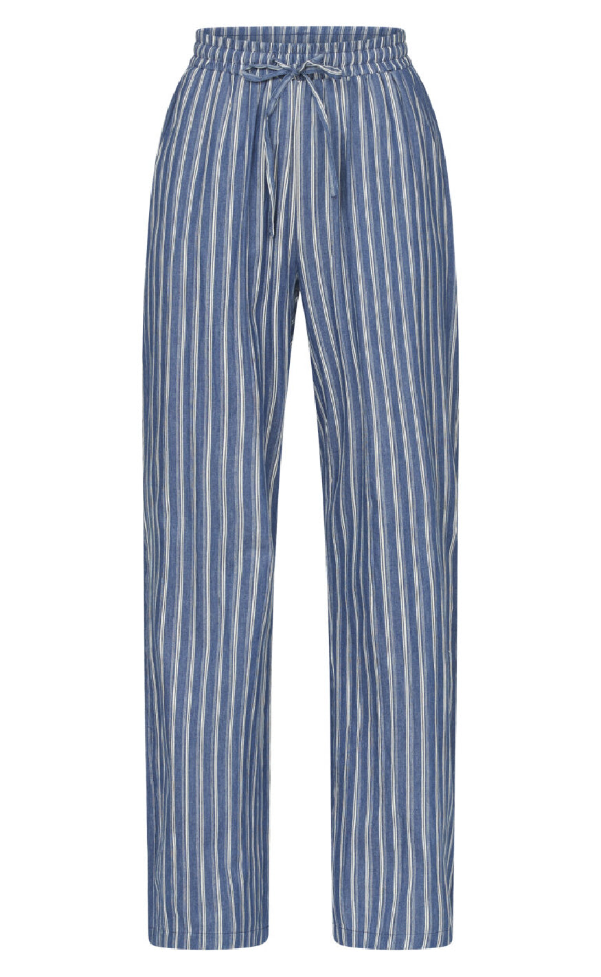 Bukser   Grita Pa   Denim Blue Stripe fra Sisters Point