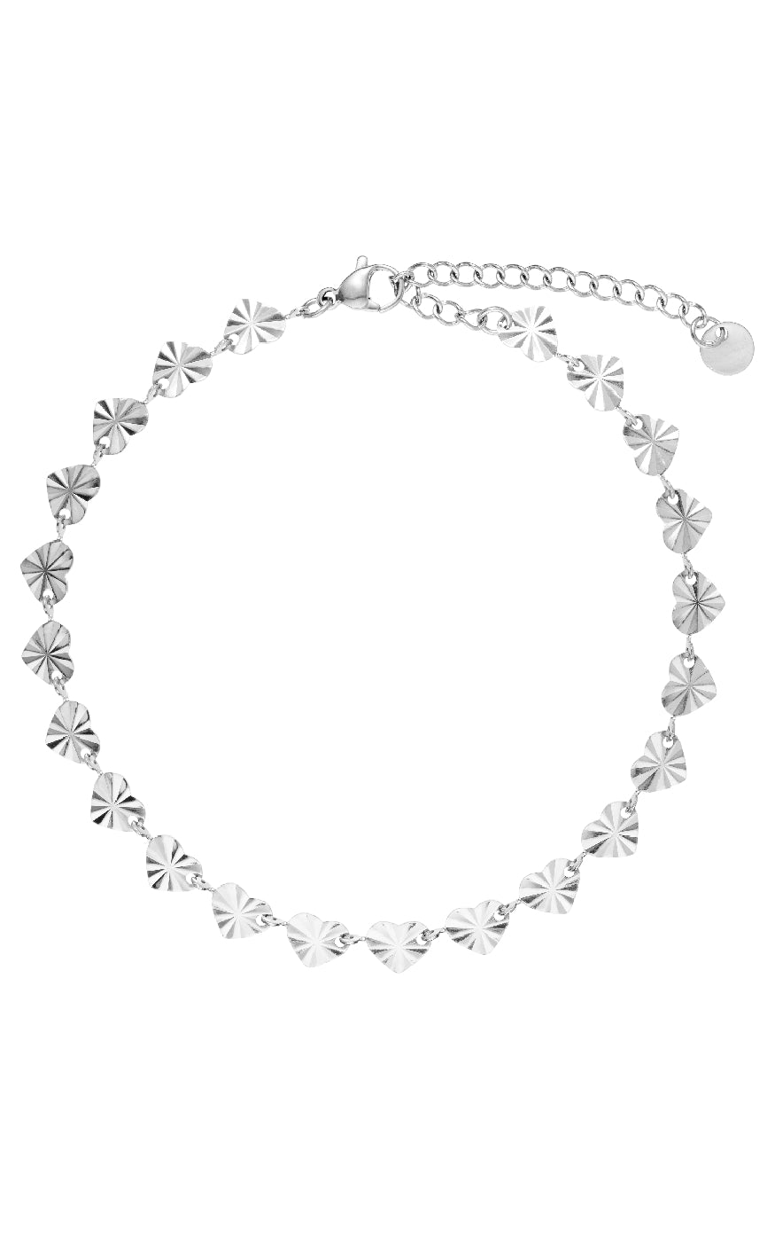 Ankelkæde   Palma   Silver Colour fra Smykkeli Copenhagen