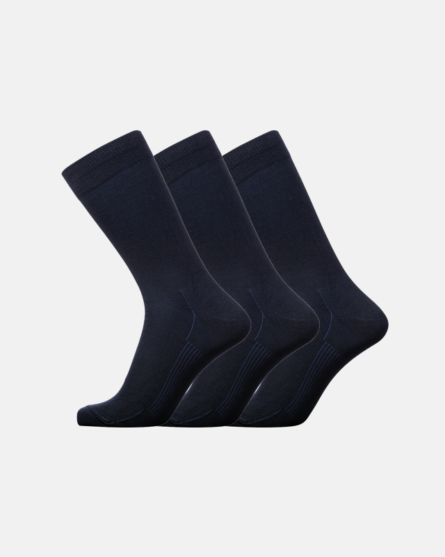 3 Pak Strømper | Bambus | Navy fra Egtved