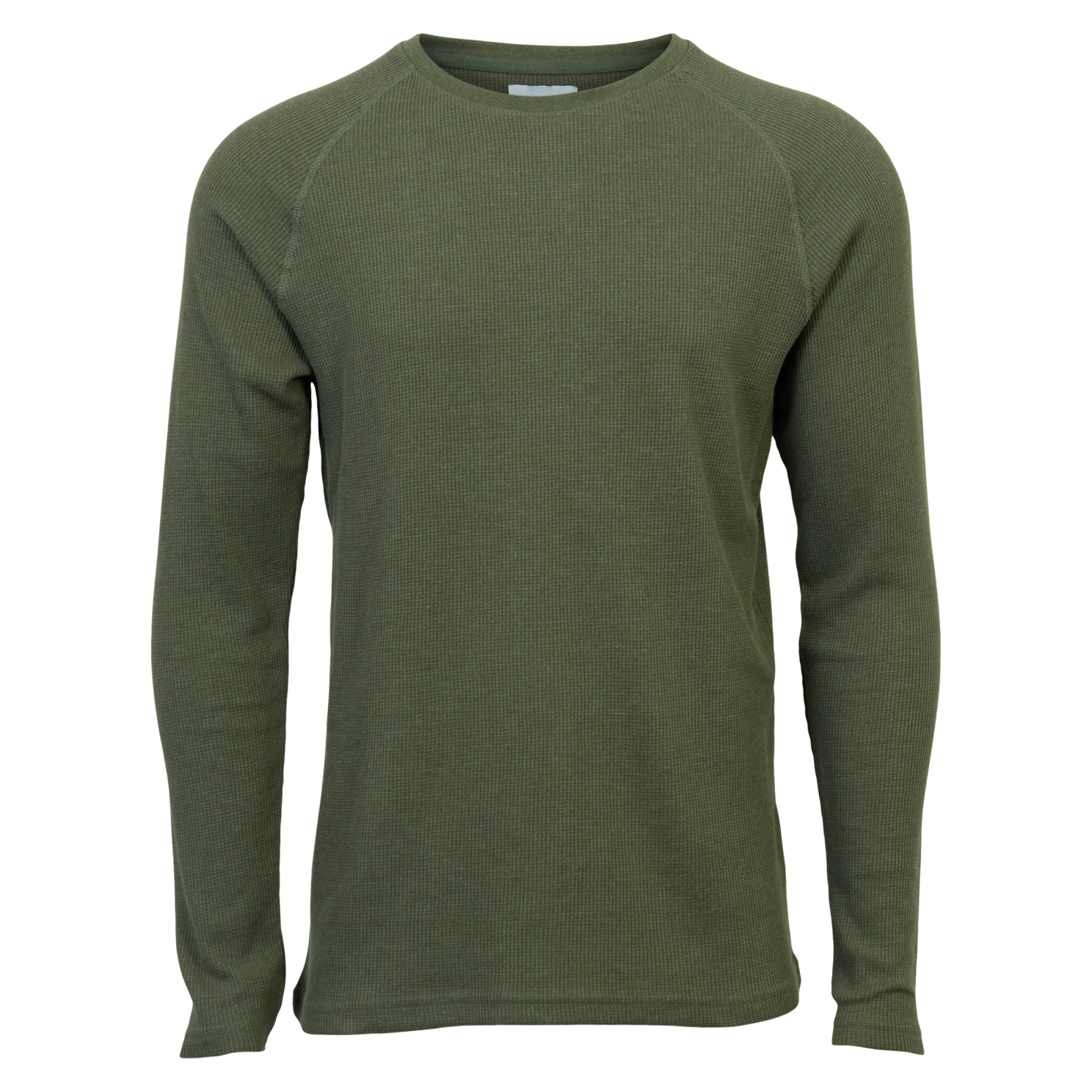 Ziggy Herre Striktrøje   Beetle Green Mix   L fra Marcus
