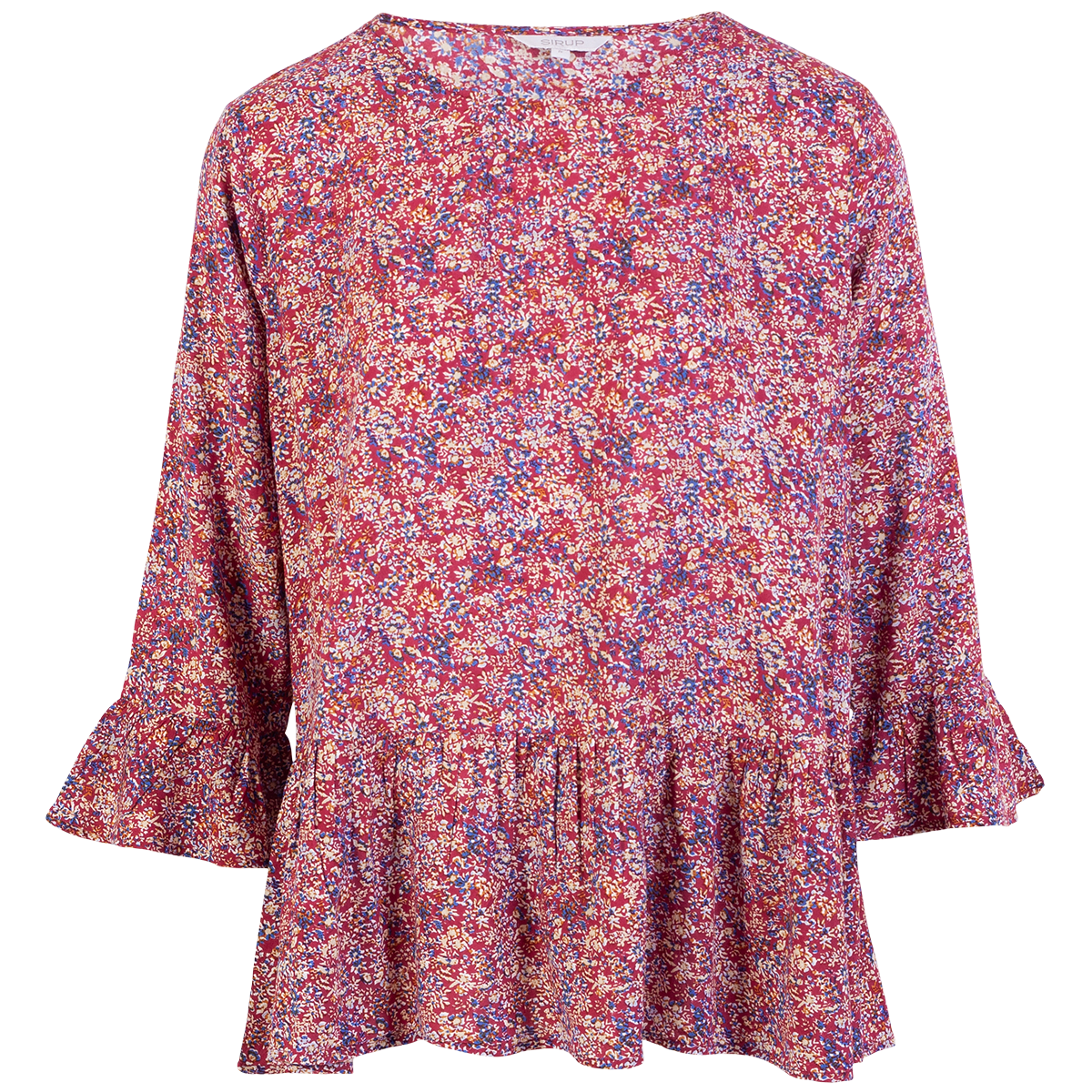 Dame Bluse   Burgundy   M fra Sirup