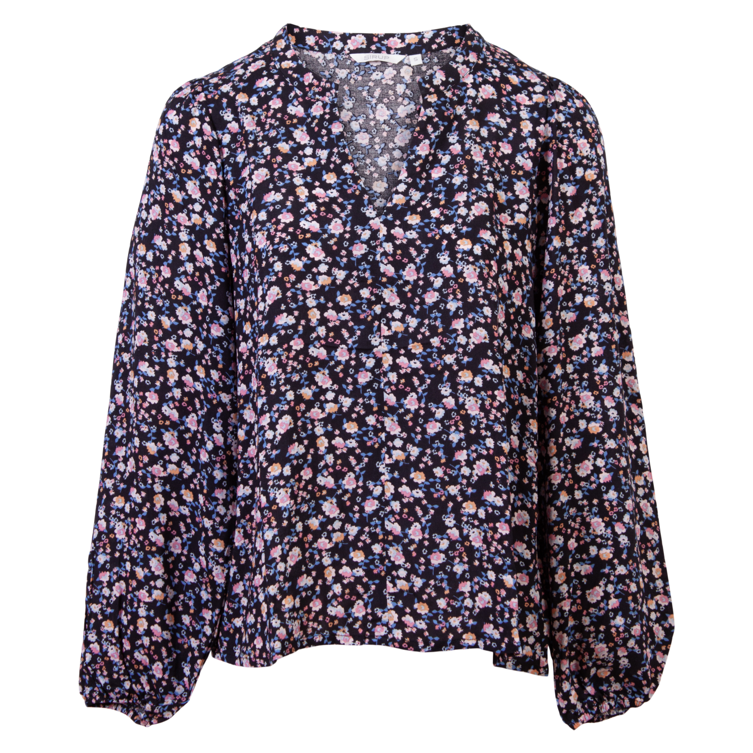 Dame Bluse   Print A   M fra Sirup