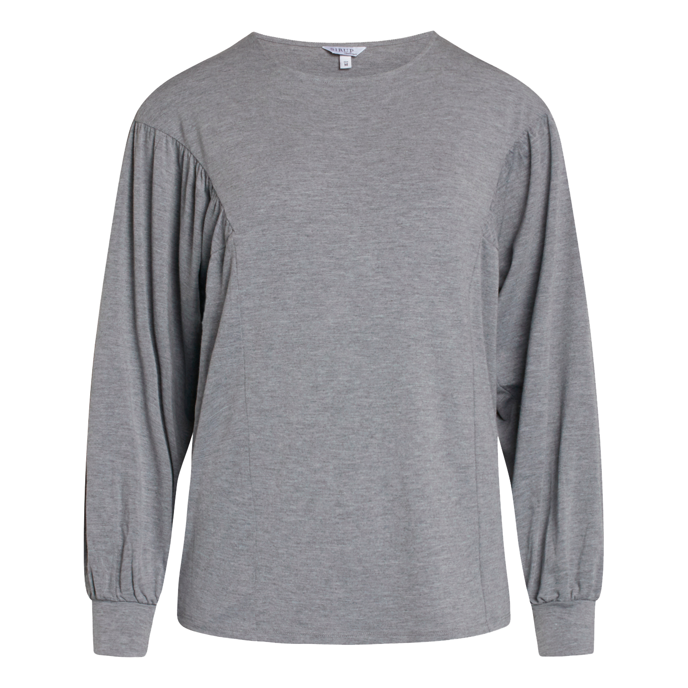 Dame Bluse   Grey Melange   M fra Sirup Copenhagen