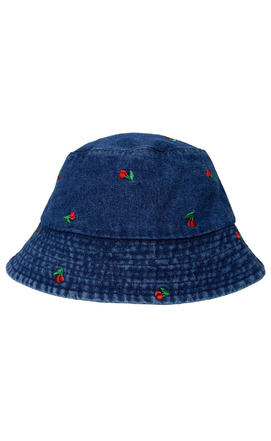 Bøllehat   Maluca   Dk. Blue Denim Cherry fra Black Colour
