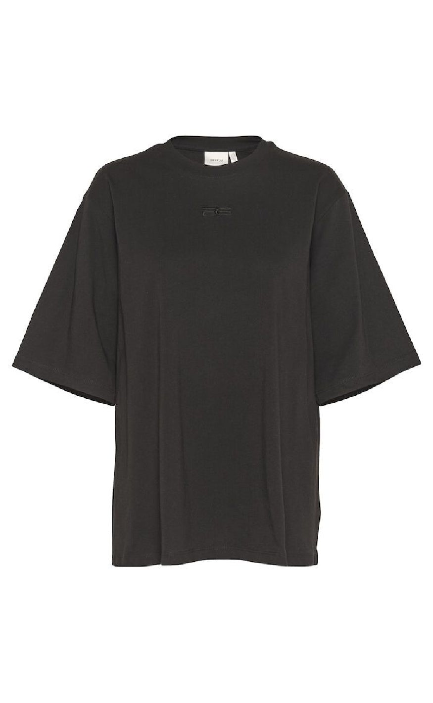 T Shirt   Simma   Black fra Gestuz